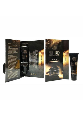 Protein Cream (Gold Deluxe Edition) протеїновий крем для відновлення пошкодженого волосся з сусальним золотом, 5 мл SH-RD (366082768)