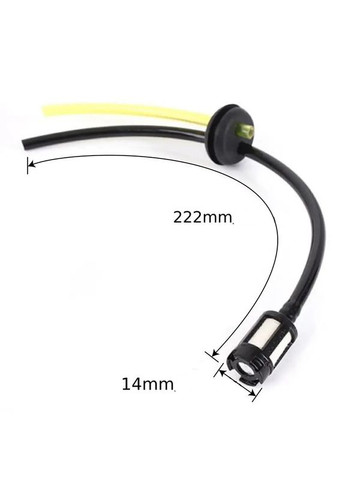 Карбюратор бензокосы + прокладки + переходник + бензошланг GOODLUCK (364120592)