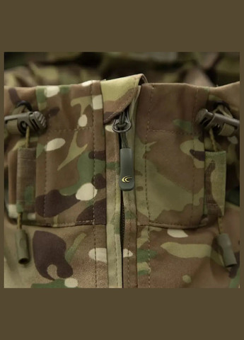 Комбинированная демисезонная куртка carinthia oftshell jacket pecial forces multicam No Brand