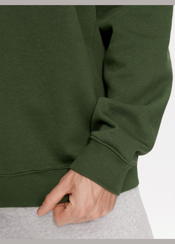 Хакі чоловічий світшот на флісі guess (382665655)