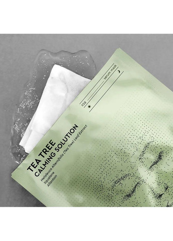Тканинна маска-сироватка Tea Tree Calming Solution Зволожуюча з екстрактом чайного дерева, 25 г Steblanc (366529644)