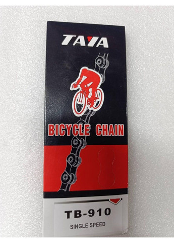 Ланцюг TB-910 1 швидкість 112L сріблястий/чорний TAYA (362946572)
