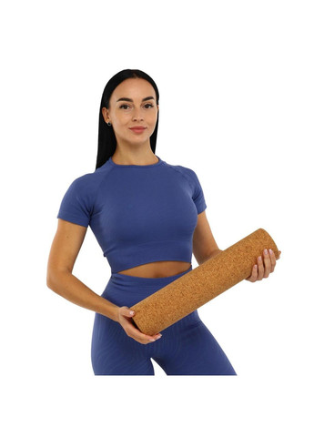 Ролер масажний циліндр гладкий 45см FI-0094-45 коричневий SP-Sport (326784896)