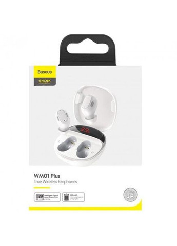 Бездротові навушники Encok WM01 Plus (NGWM01P02, NGWM010002) білі Baseus (280877819)