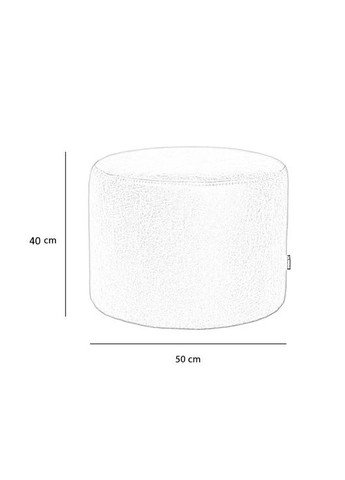 Пуф d=50см h=40см Бежевый No Brand Planet Pouf (336923905)