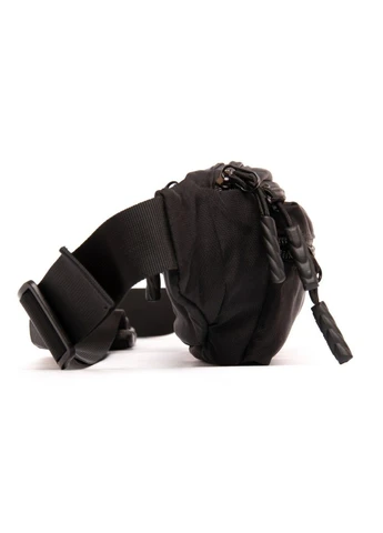 Мужская сумка на пояс 35003 black Lanpad (375296440)