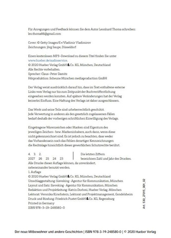 A1. Der neue Mitbewohner und andere Geschichten + MP3 Hueber (370103795)