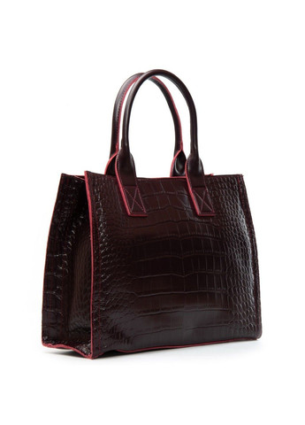 Жіноча шкіряна сумка через плече 8804 bordo Alex Rai (370766755)