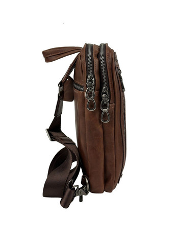 Сумка-слінг чоловіча шкіряна через плече RoyalBag 9801C (330359623)