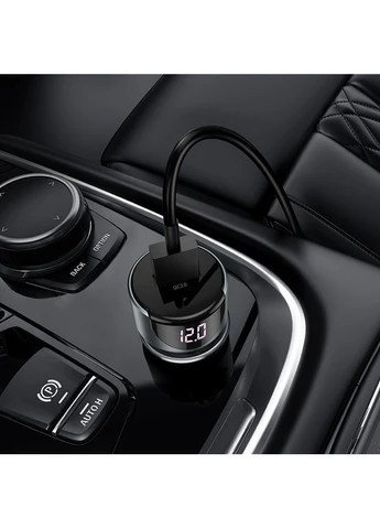 Автомобильное зарядное устройство Z42 Light road dual port digital display PD20W+QC3.0 car charger Hoco (391302293)