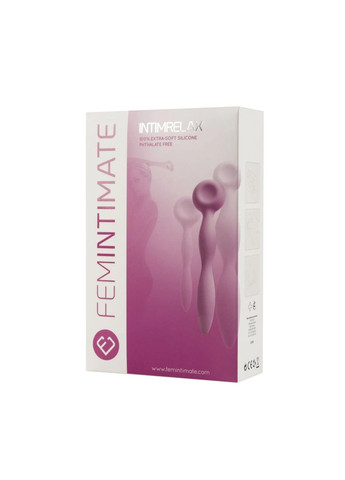 Набор вагинальных расширителей-тренажеров Intimrelax розовый Femintimate (383072765)