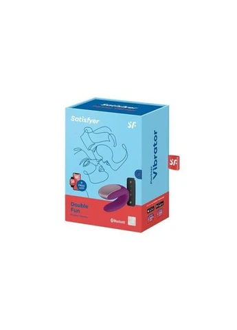 Стимулятор Double Fun Purple для пар 18+ Satisfyer (297366274)