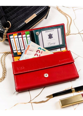 Гаманець жіночий шкіряний 4U RD-12-GCL 4U Cavaldi (296661256)