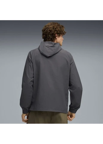 Сіра демісезонна куртка pumatech woven jacket men Puma