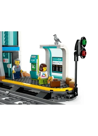 Конструктор City Центральный железнодорожный вокзал Lego (383443350)