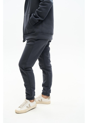 Женский теплый спортивный костюм Большого размера на молнии из тринитки на флисе. No Brand (365830131)