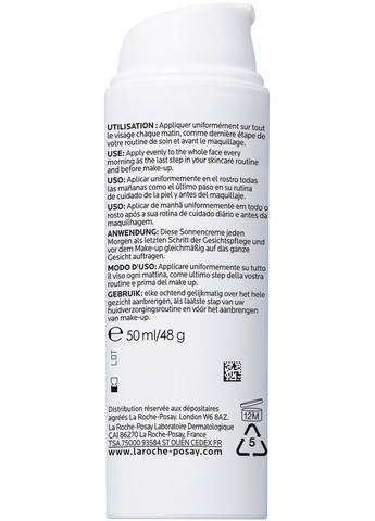 La Roche-Posay Антивозрастное солнцезащитное средство для чувствительной кожи лица Anthelios Age Correct Tinted против морщин и — Крем, Франция (343413714)