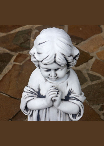 Садова фігура Дитина, що молиться, стоячи 72x24x23 см (ССП120911 ) Гранд Презент (284419175)
