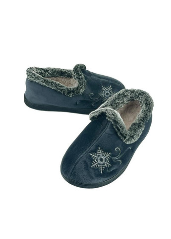 Серые бурки женские бабуши серые велюровые 3005-44 Dago