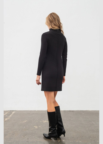 Чорна ділова сукня Lesia однотонна