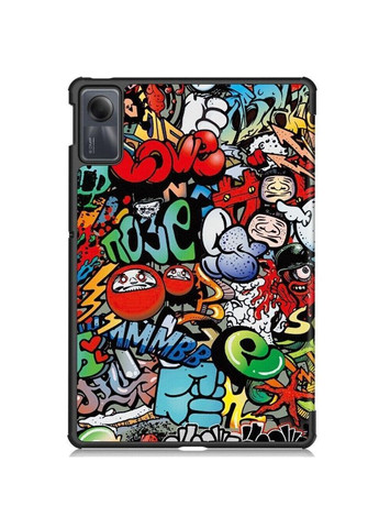 Чехол Slim для планшета Xiaomi Redmi Pad SE 11" - Graffiti Primolux (332994206)