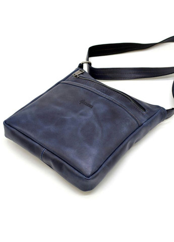 Мужская кожаная сумка через плечо RK1300-3md синяя TARWA (298684208)