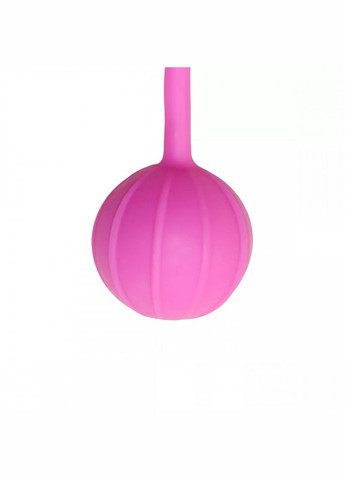 Вагинальные шарики Vertical Ribbed Geisha розовые EasyToys (290851344)