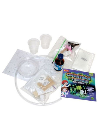 Набір для експериментів Цікаві досліди, які світяться у темряві Ranok 12114092У shop (4823076137595) РАНОК (362928889)
