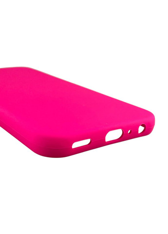 Чохол для Galaxy A24 (SM-A245F) силіконовий з мікрофіброю нековзний на самсунг а24 малиновий Samsung (366022087)