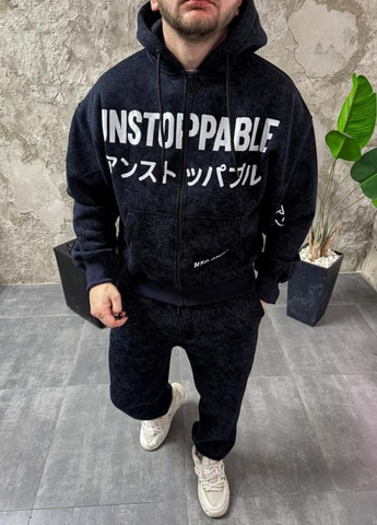 Костюм утеплений драпп на флісі зимовий стильний модний зима осінь 2025 No Brand (370709242)