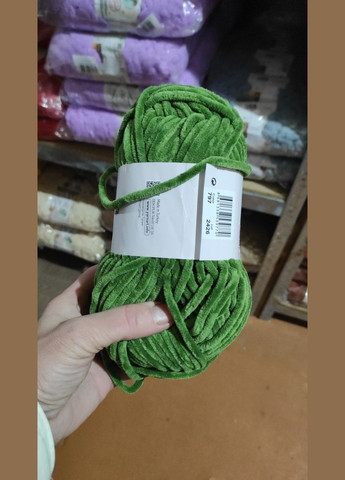 Dolce 797 зелена ярнарт дольче плюшева пряжа для в'язання YarnArt (361286391)