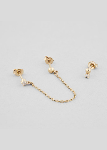 Сережки Золоте тріо Minimal (338796155)