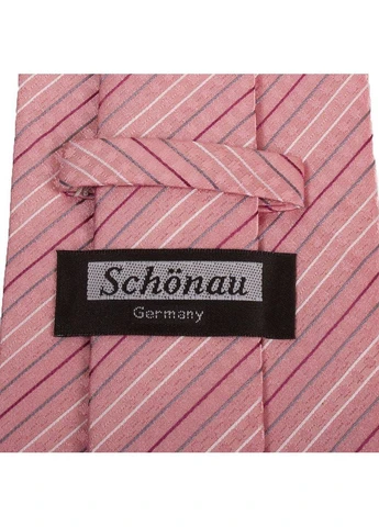 Краватка поліестерова стандартна рожева Schönau (Шонау)-51 Schonau (385602653)