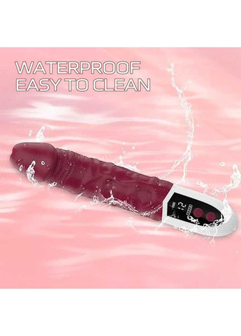 Реалистичный вибратор Satisfyer Lover 12 режимов бордовый No Brand (368892606)