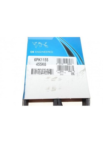 Ремень поликлин. (выр-во) 6PK1155 C.I.U Dayco (360483127)