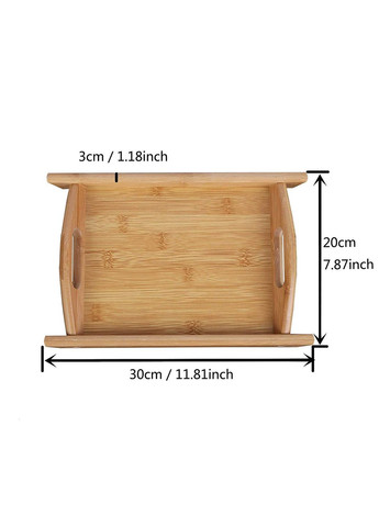 Піднос дерев'яний Шатлє 30 мускат (ПДС-301107) No Brand (327425194)