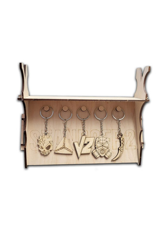 Набір для творчості. Підставка для брелків і ножа Standoff 2 із фанери. Набір №21 KOGOTOK (335056225)