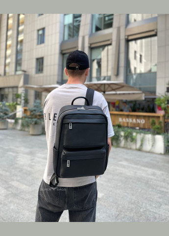 Чоловічий шкіряний рюкзак для ноутбука і подорожей SB-133863 Tiding Bag (335821509)