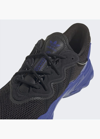 Черные кроссовки мужские ozweego shoes black h06145 adidas