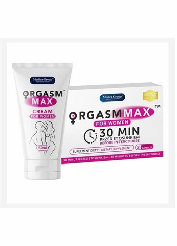 Крем для женщин Orgasm Max 50 ml Medica-Group (299006905)