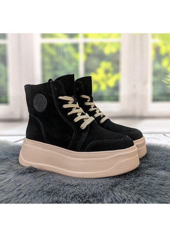 Зимние ботинки женские зимние ITTS из натуральной замши