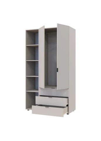 Комплект шаф для одягу Гелар (2 шт.) 115,7х49,5х203,4 см (DRS-011248) Doros (361998875)