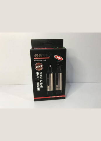 Триммер GM 3115 2в1 для стрижки волос носа ушей бровей машинка для удаления волос Gemei (321980200)