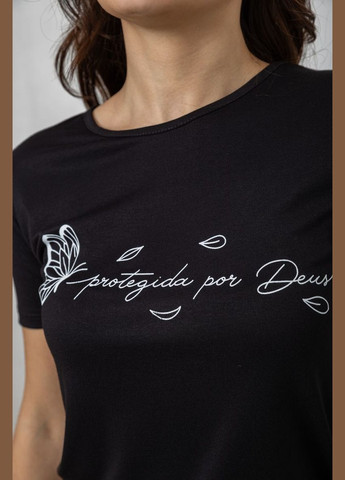 Футболка жіноча з принтом Ager 244R508 - (319359649)