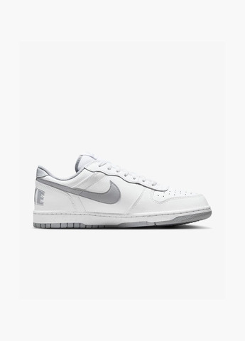 Белые кроссовки мужские big low white 355152-106 Nike