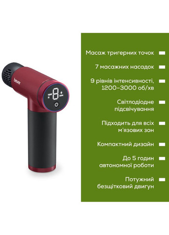 Массажер MG 195 LE 2025 Beurer (360407169)