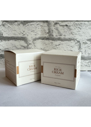 I'm From Поживний крем для обличчя з екстрактом рису Rice Cream 50 ml — Крем, Південна Корея (369569440)
