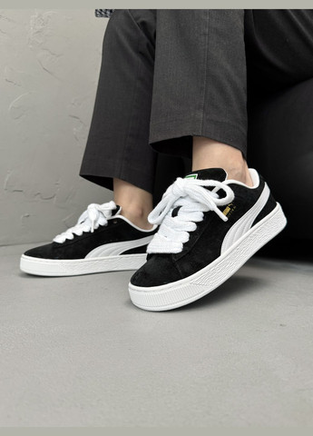Кросівки жіночі і чоловічі Puma Suede Xl Black | Пума Суід чорні No Brand чорні демісезони (338793286)