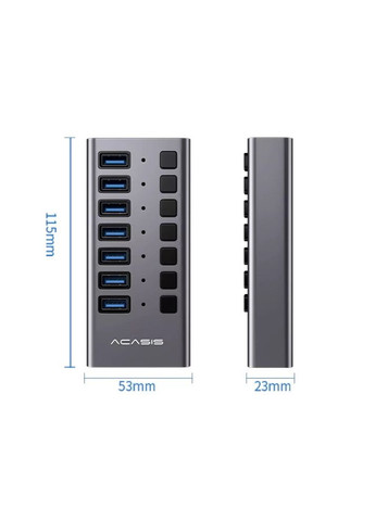 USB hub H707 на 7 портов USB 3.0() Acasis (315503561)