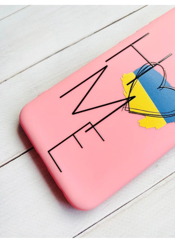 Матовий рожевий чохол на Samsung Galaxy A15 (A155) / M15 Дім Україна (принт 353) CASE CONTROL (360685925)